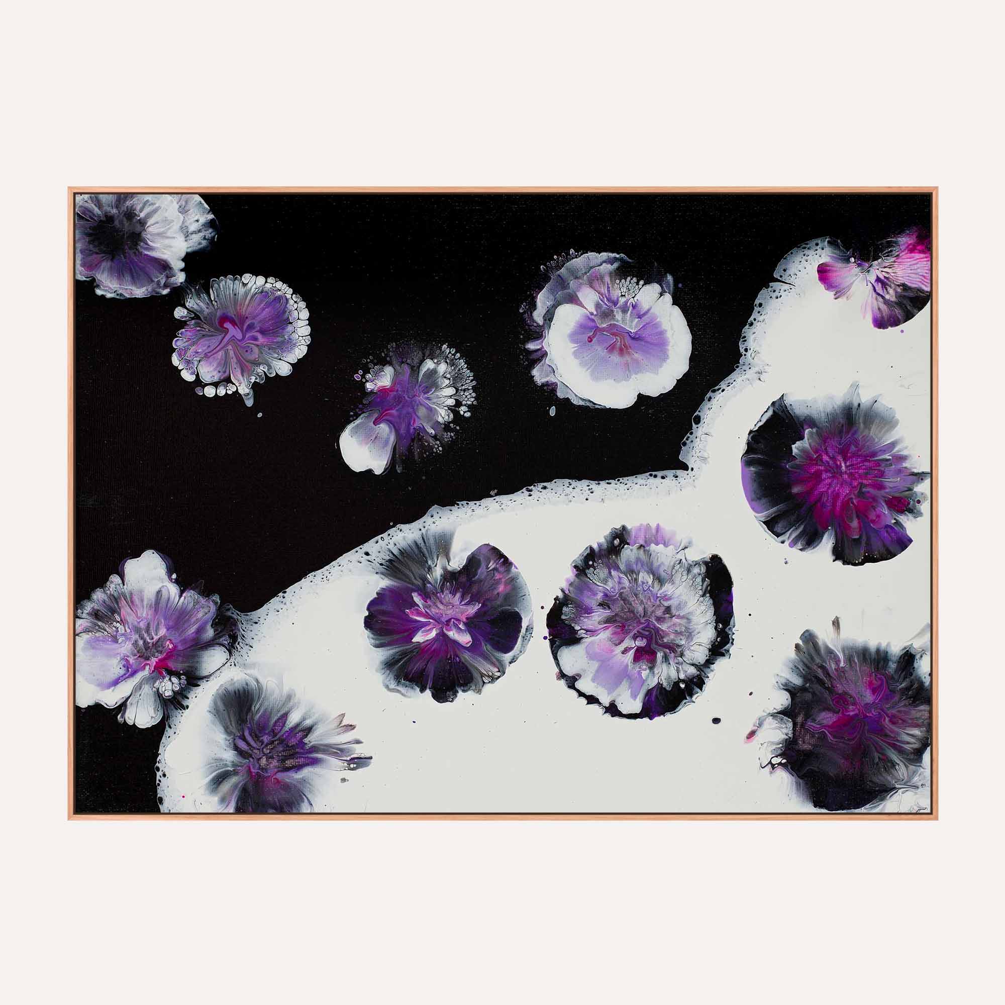 20. Purple Pansy Original