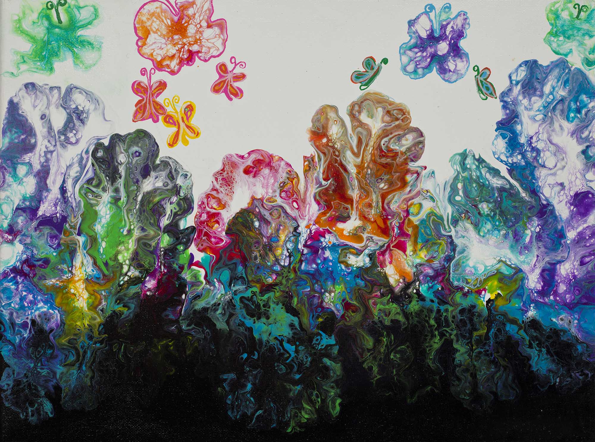 27. Butterfly Garden Original