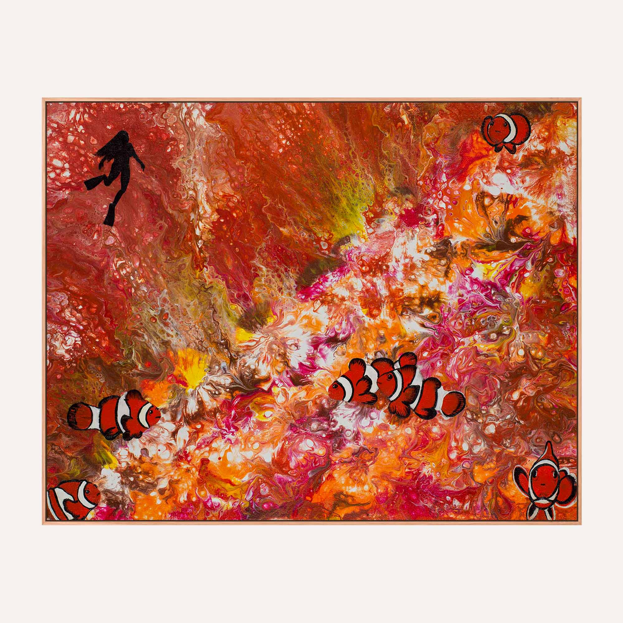28. Clownfish in the Sea Anemone Original