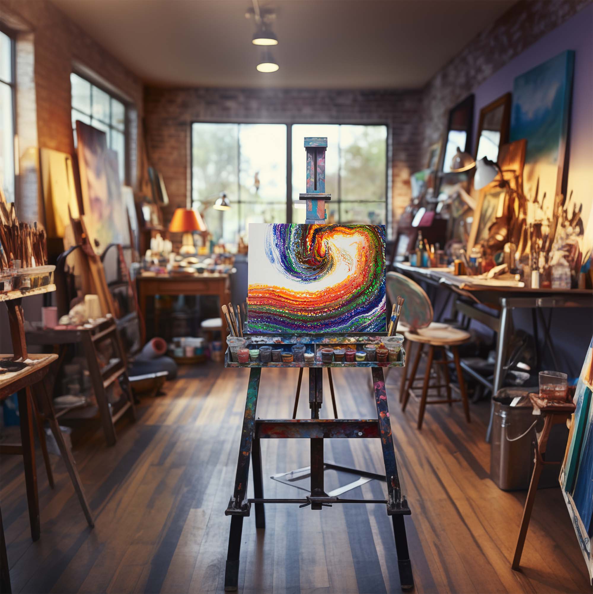 35. Rainbow Breaking Wave Original