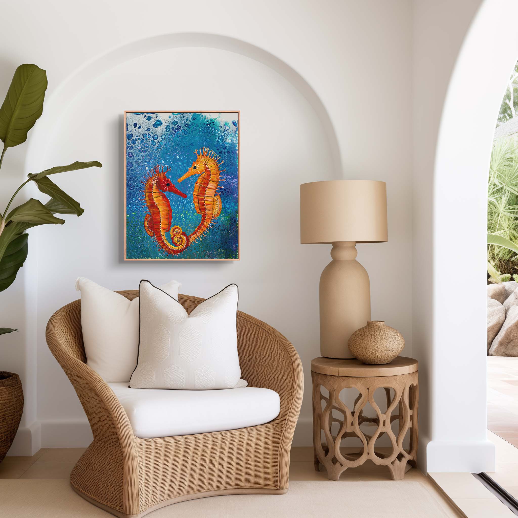 37. Seahorse Deep Love Original