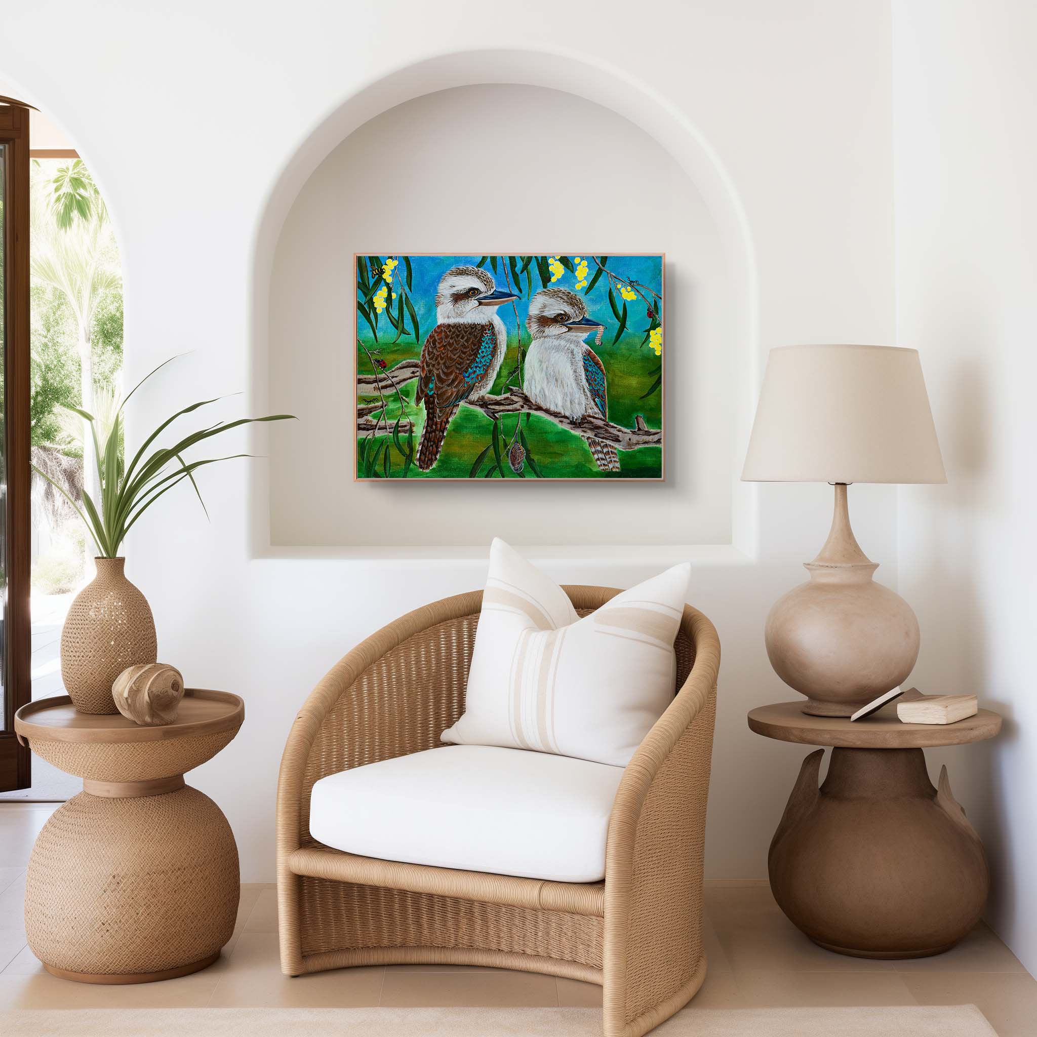 62. Kookaburra Staring