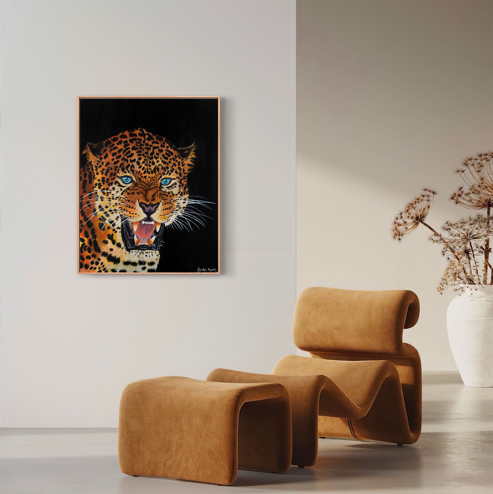 75. Leopard Totem Original