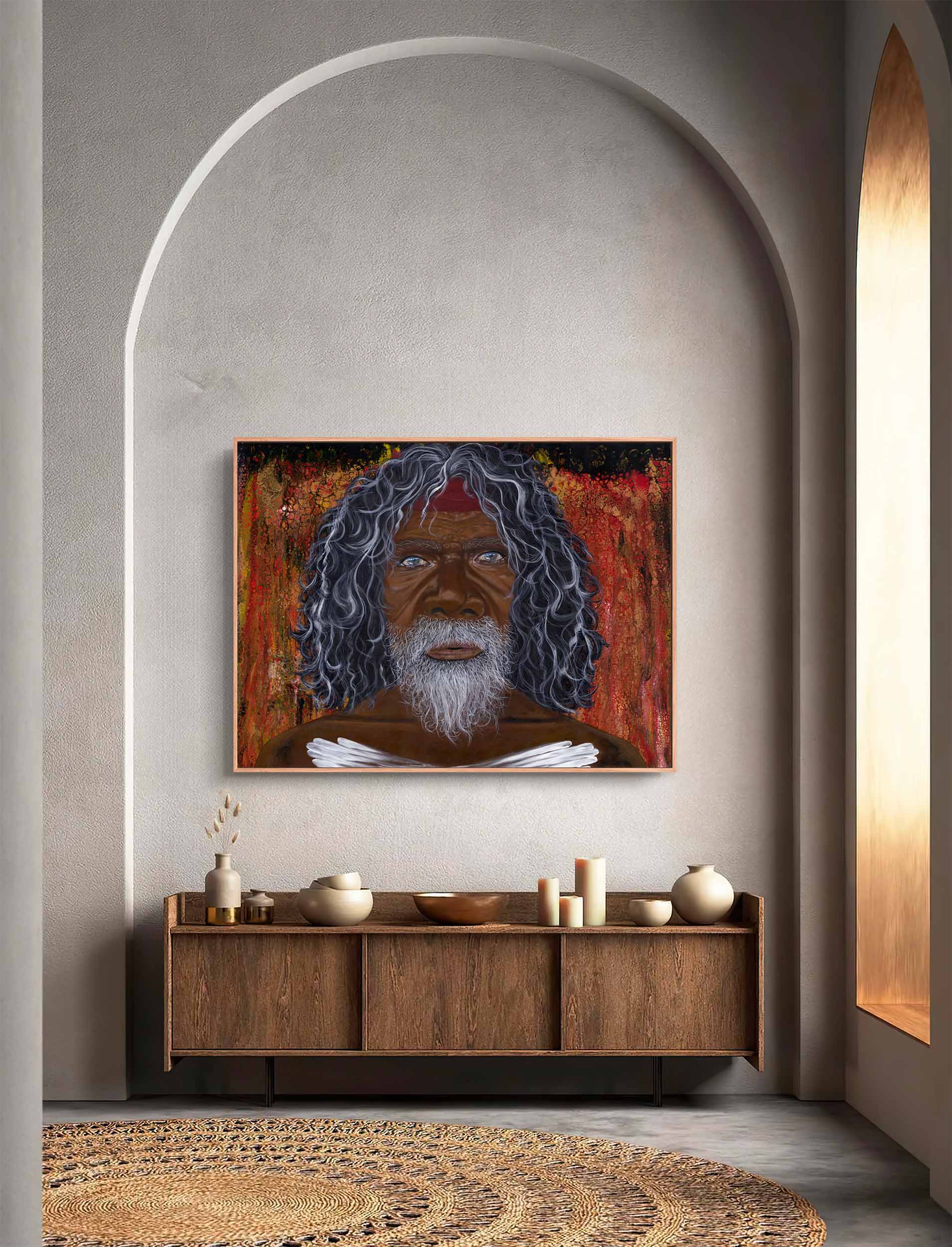 90. Aboriginal Man - David Gulpilil Original