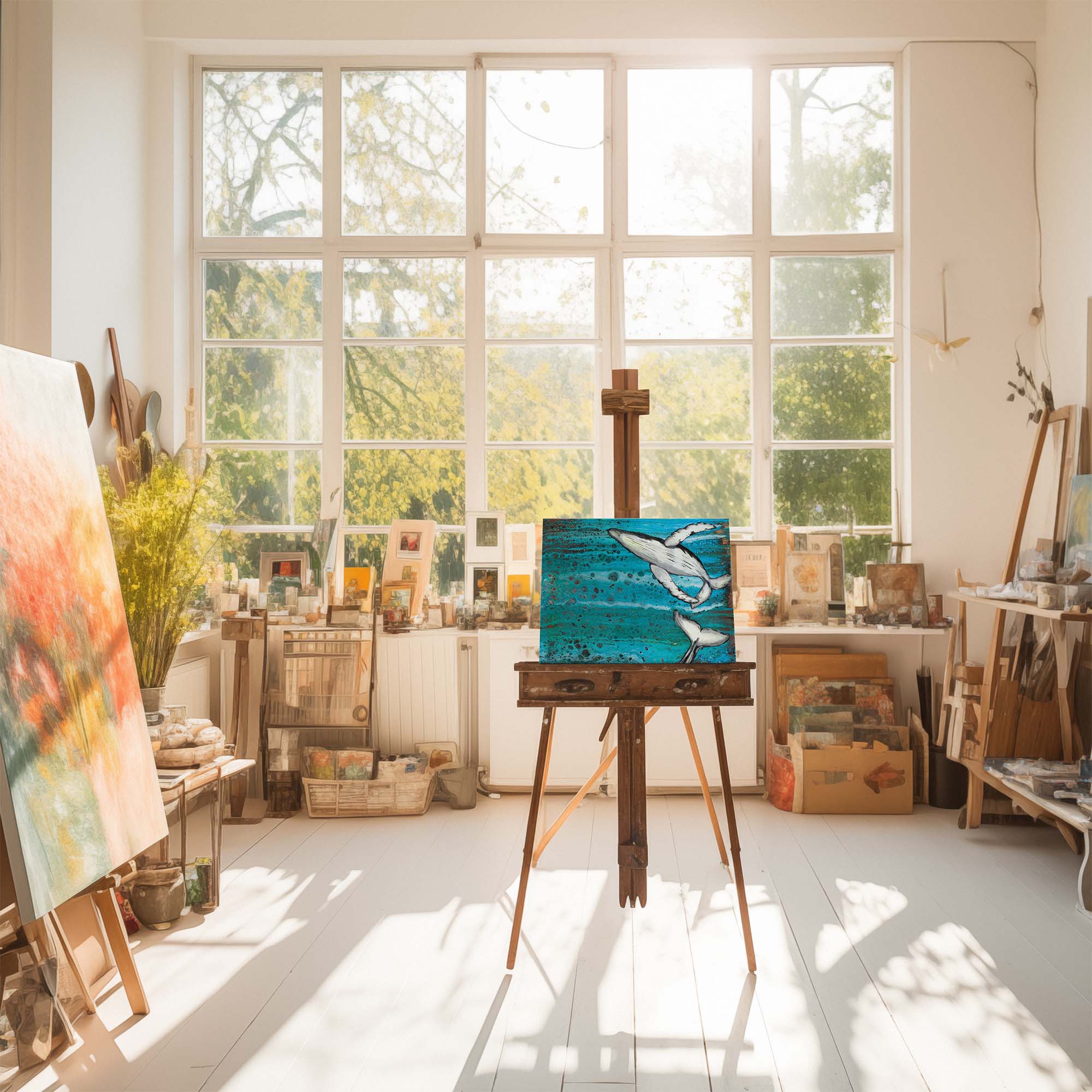 11. Humpback Whale Bubbles Original