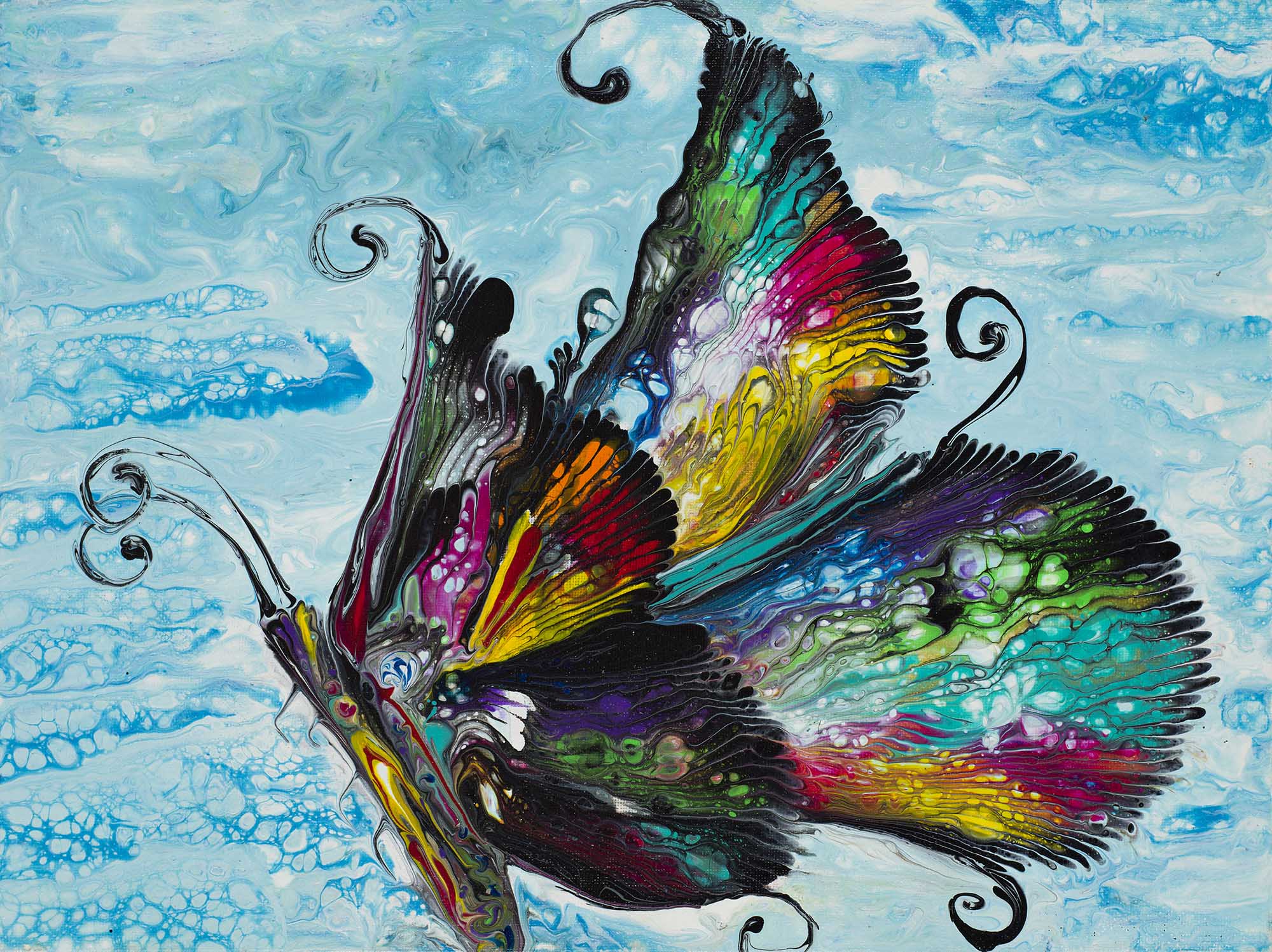 14. Rainbow Butterfly