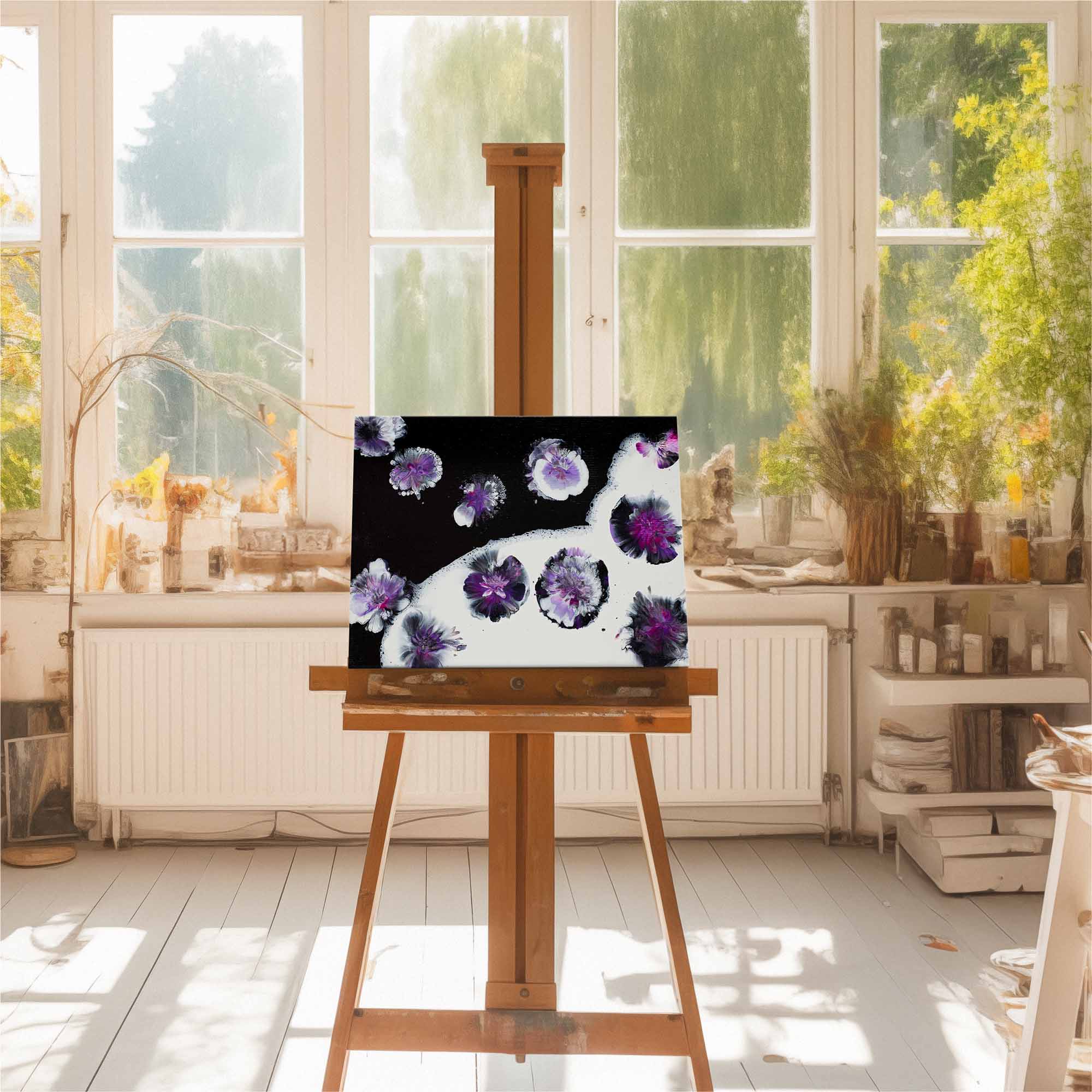 20. Purple Pansy Original