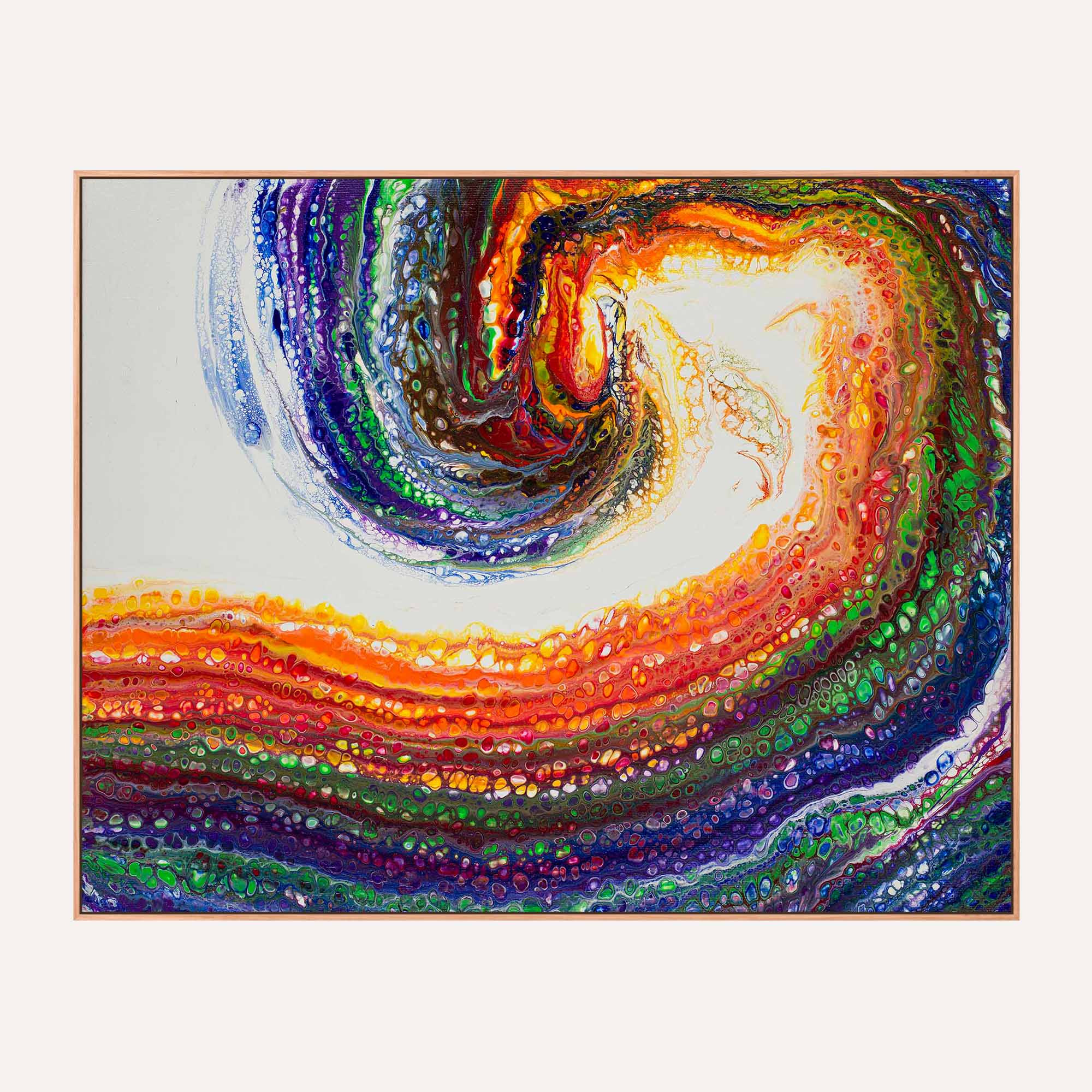 35. Rainbow Breaking Wave