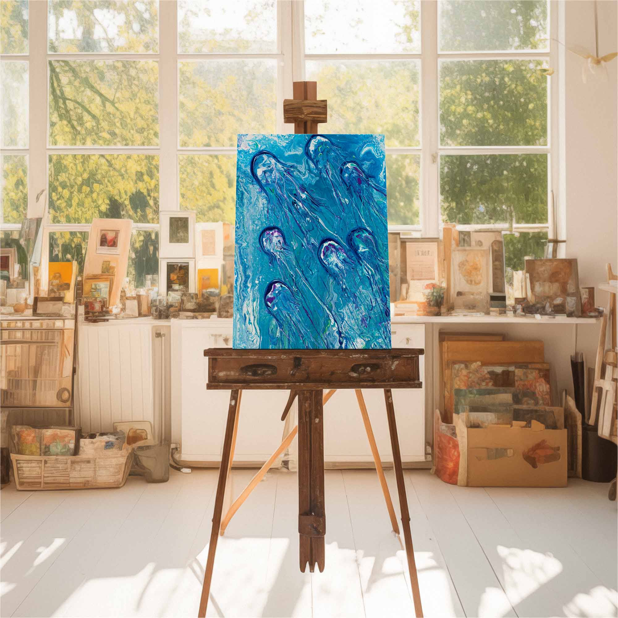 41. Jellyfish Swarm Original