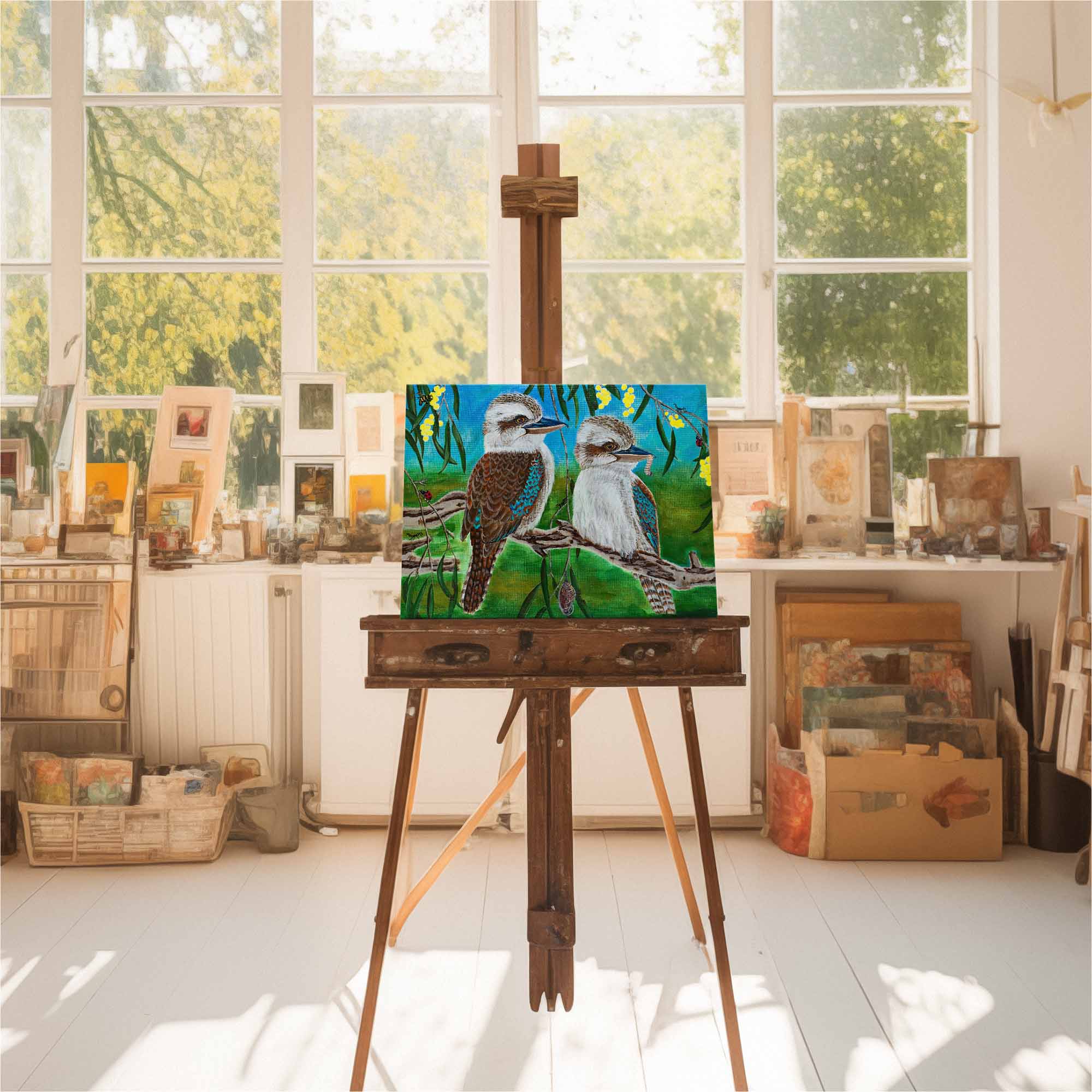 62. Kookaburra Staring Original