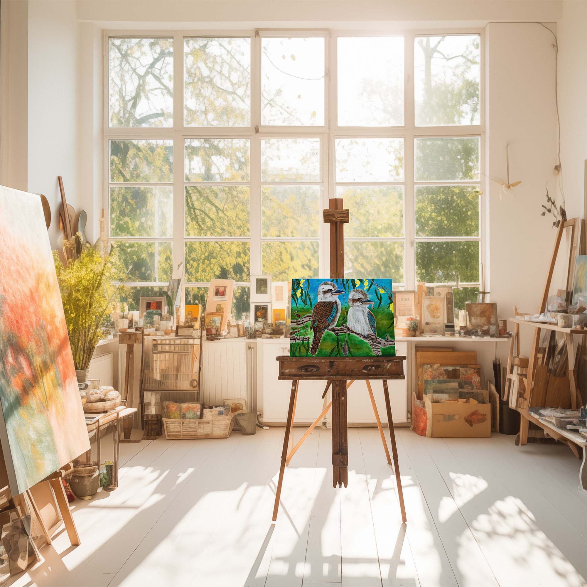 62. Kookaburra Staring Original