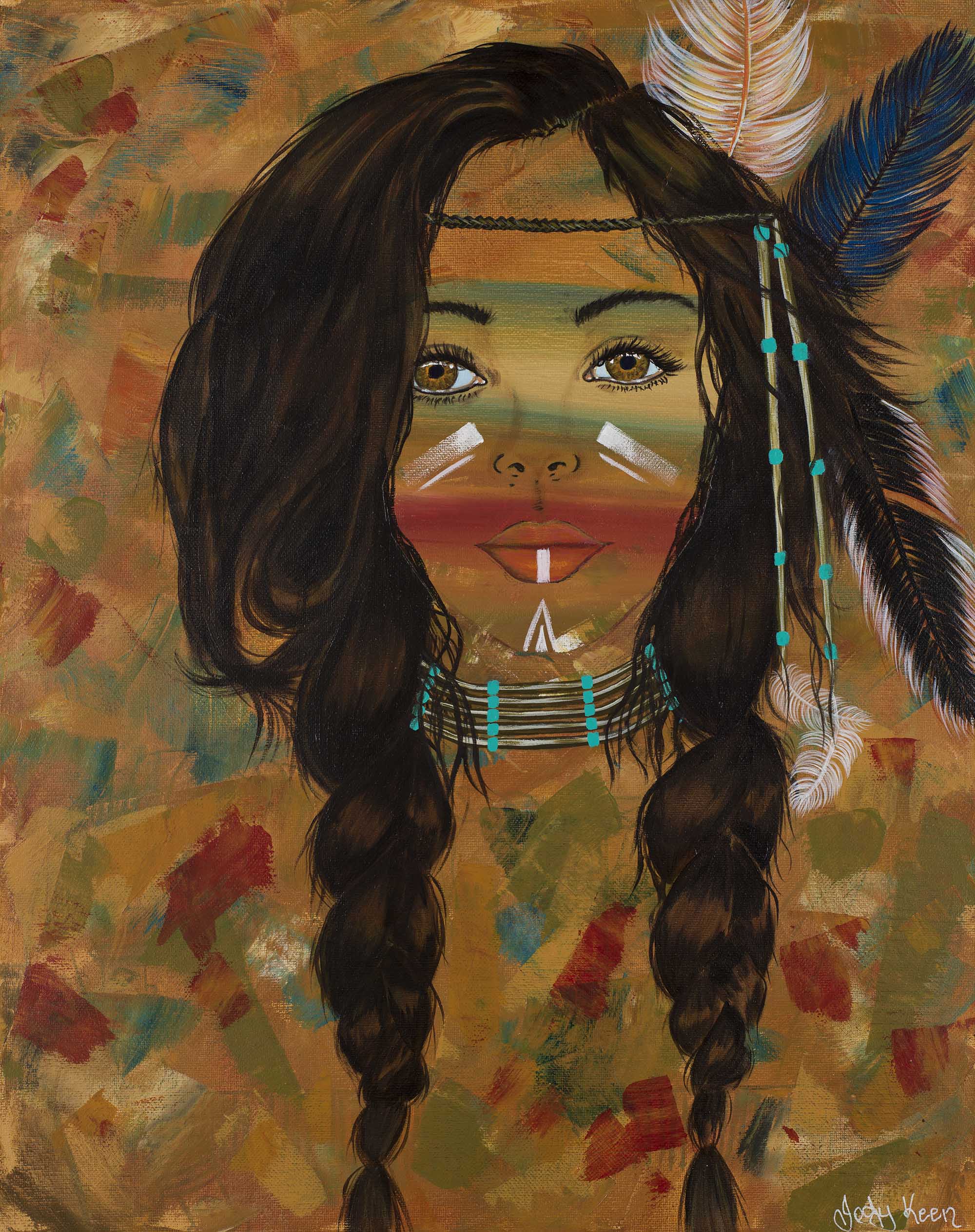 82. Indian Girl Toni