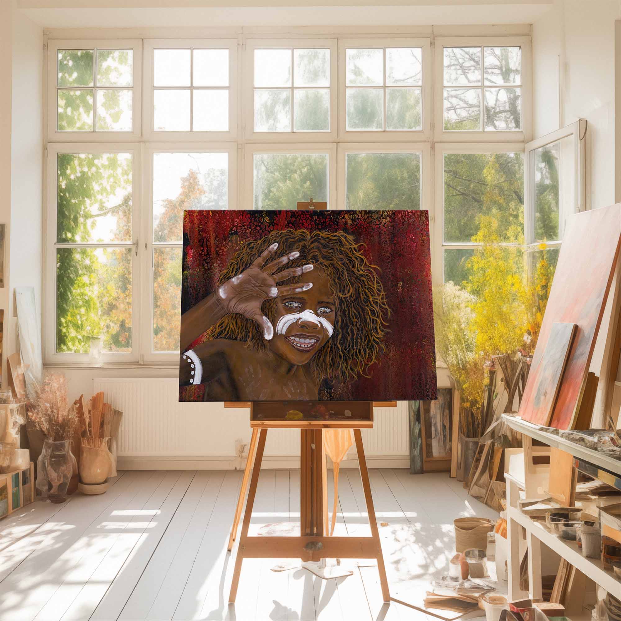 88. Aboriginal Boy – Blood Brother Original