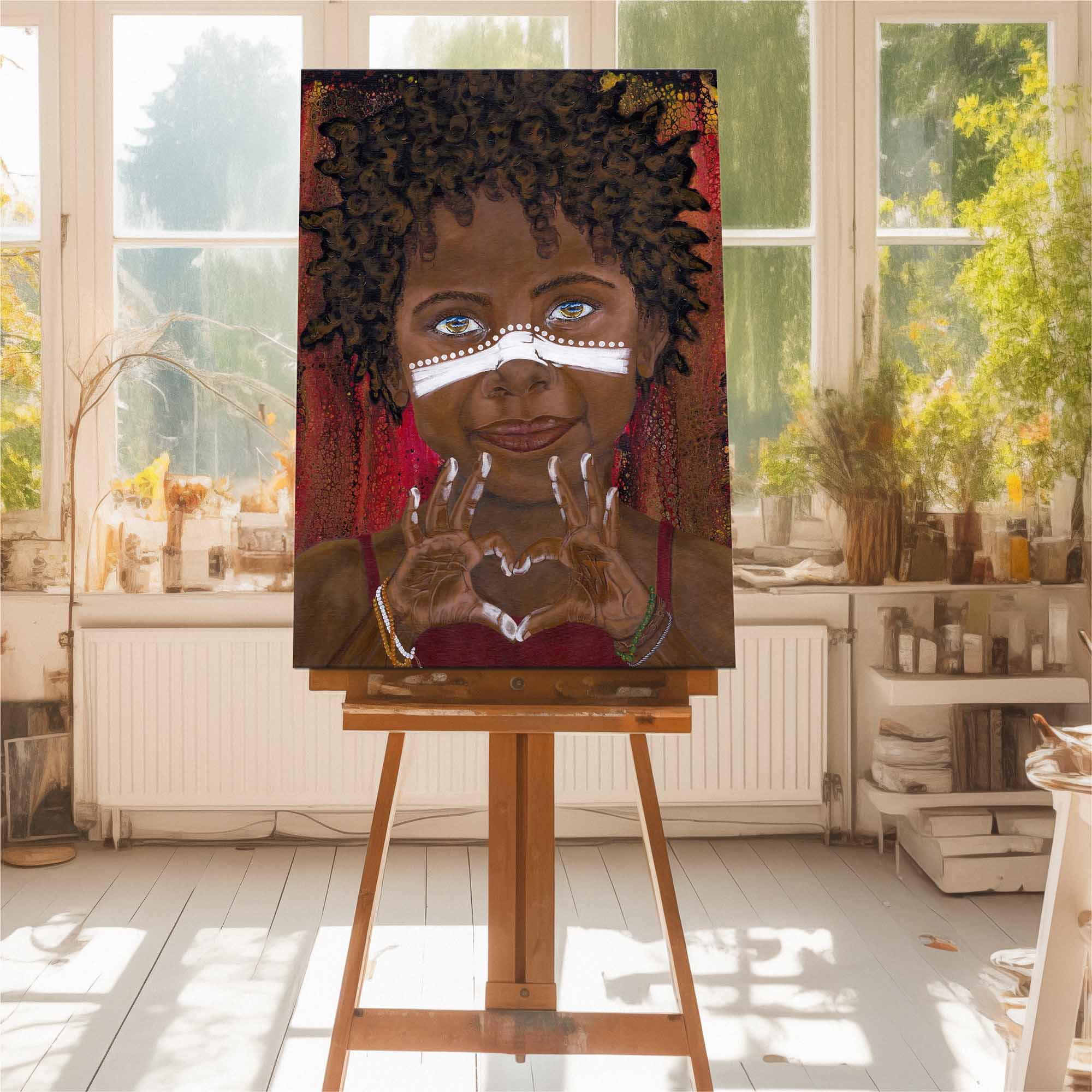 89. Aboriginal Girl - Blood Sister Original