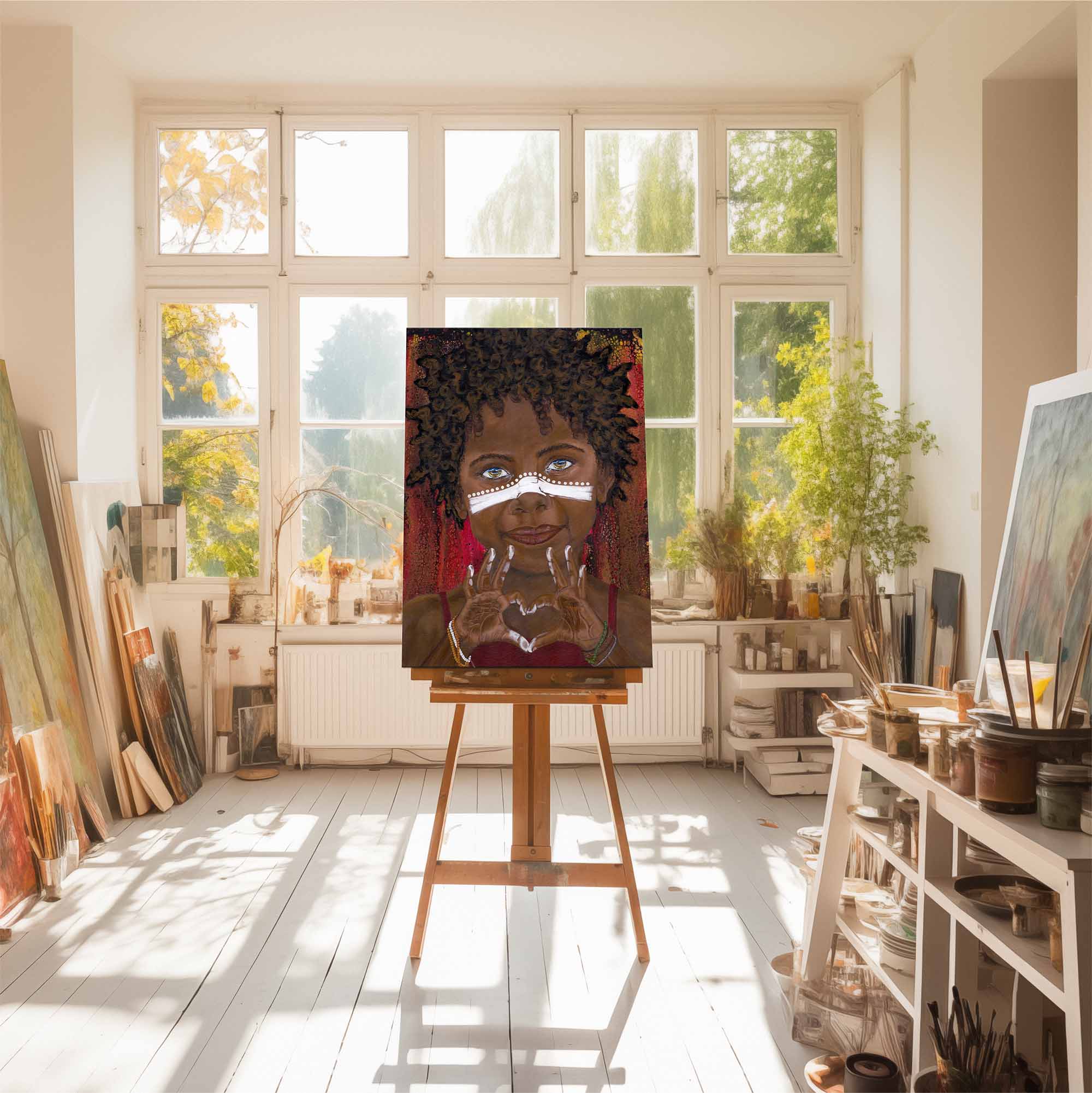 89. Aboriginal Girl - Blood Sister Original