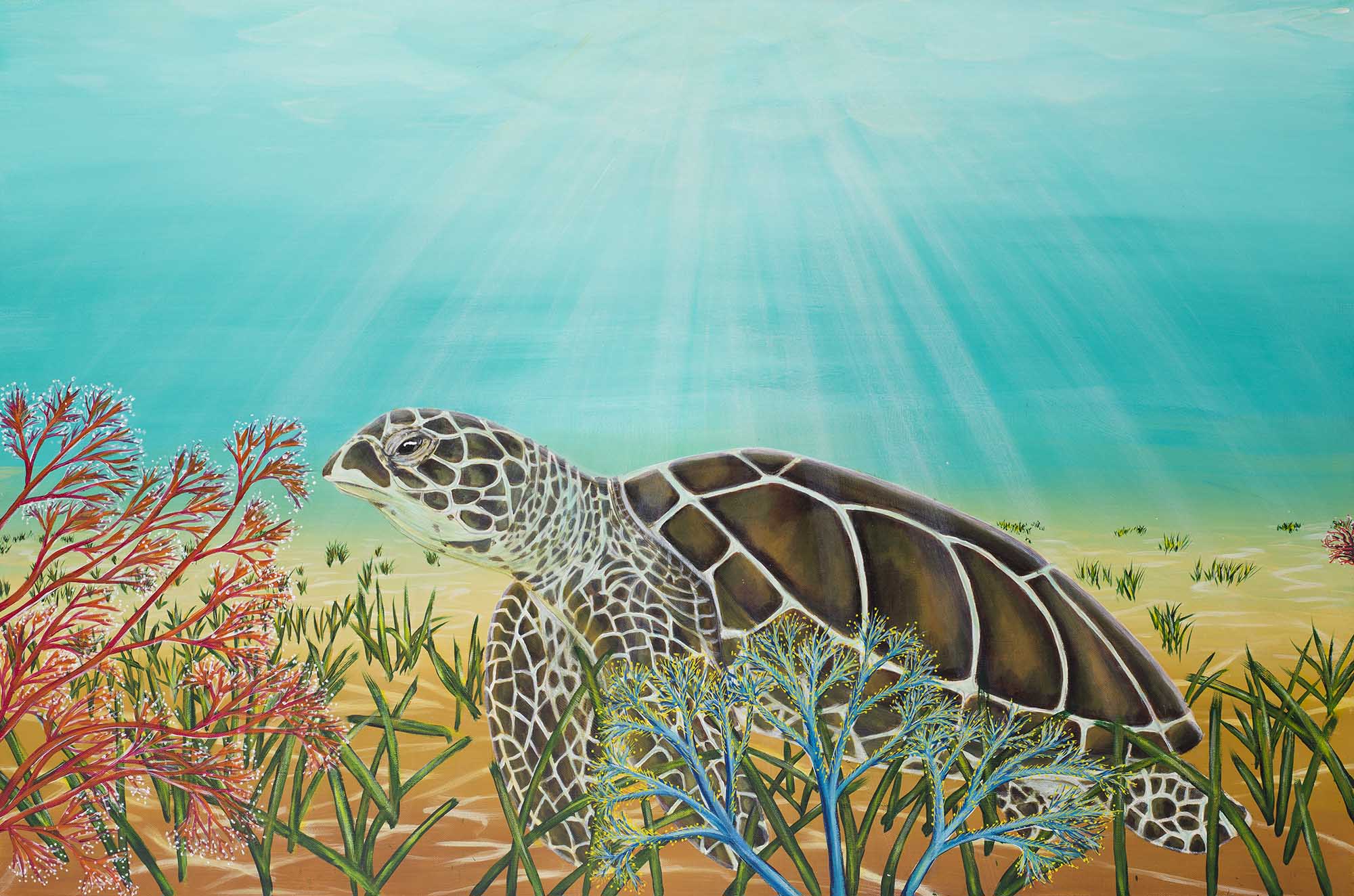 91. Ocean Turtle