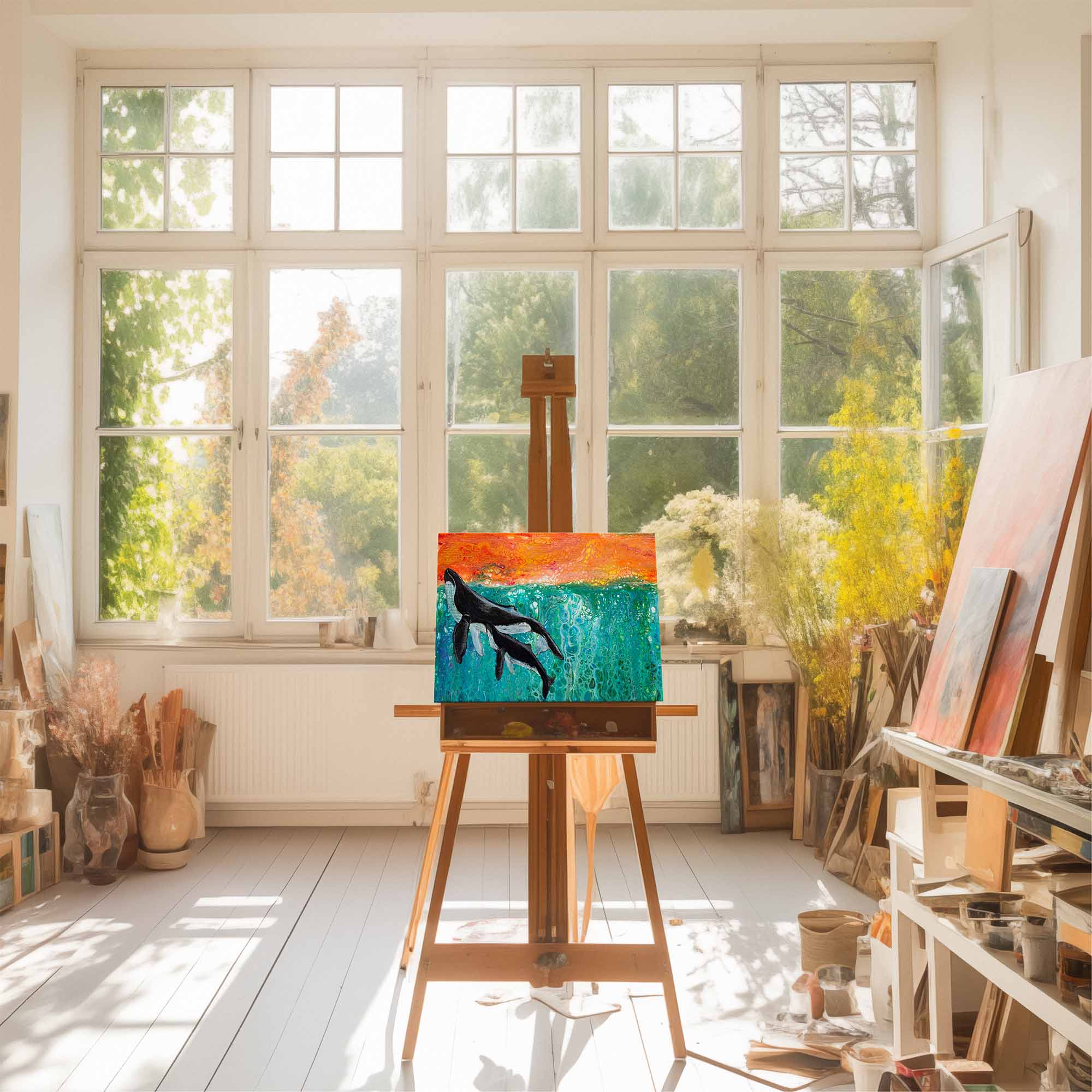 09. Whale & Baby Original