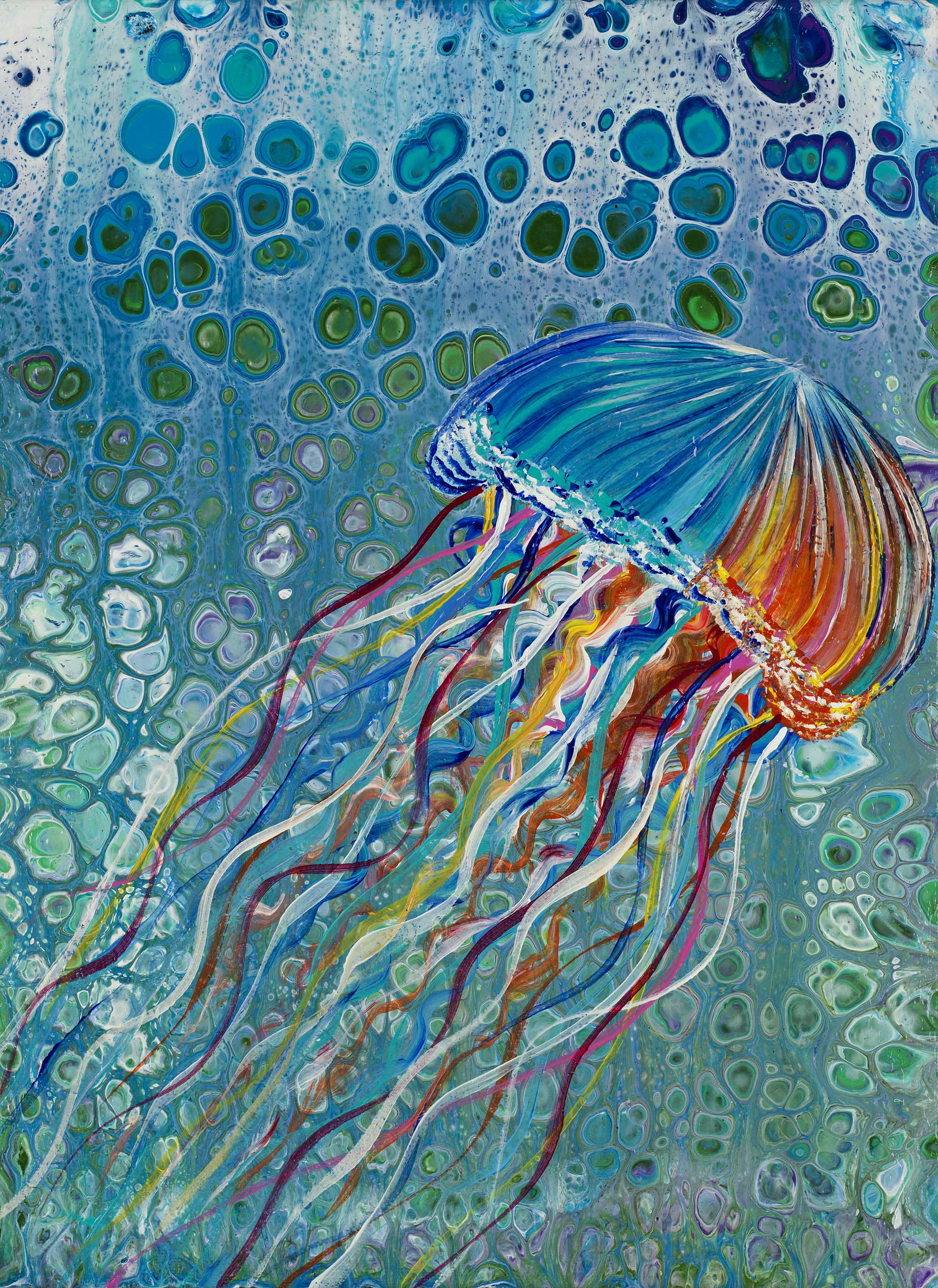 02. Rainbow Jellyfish Original