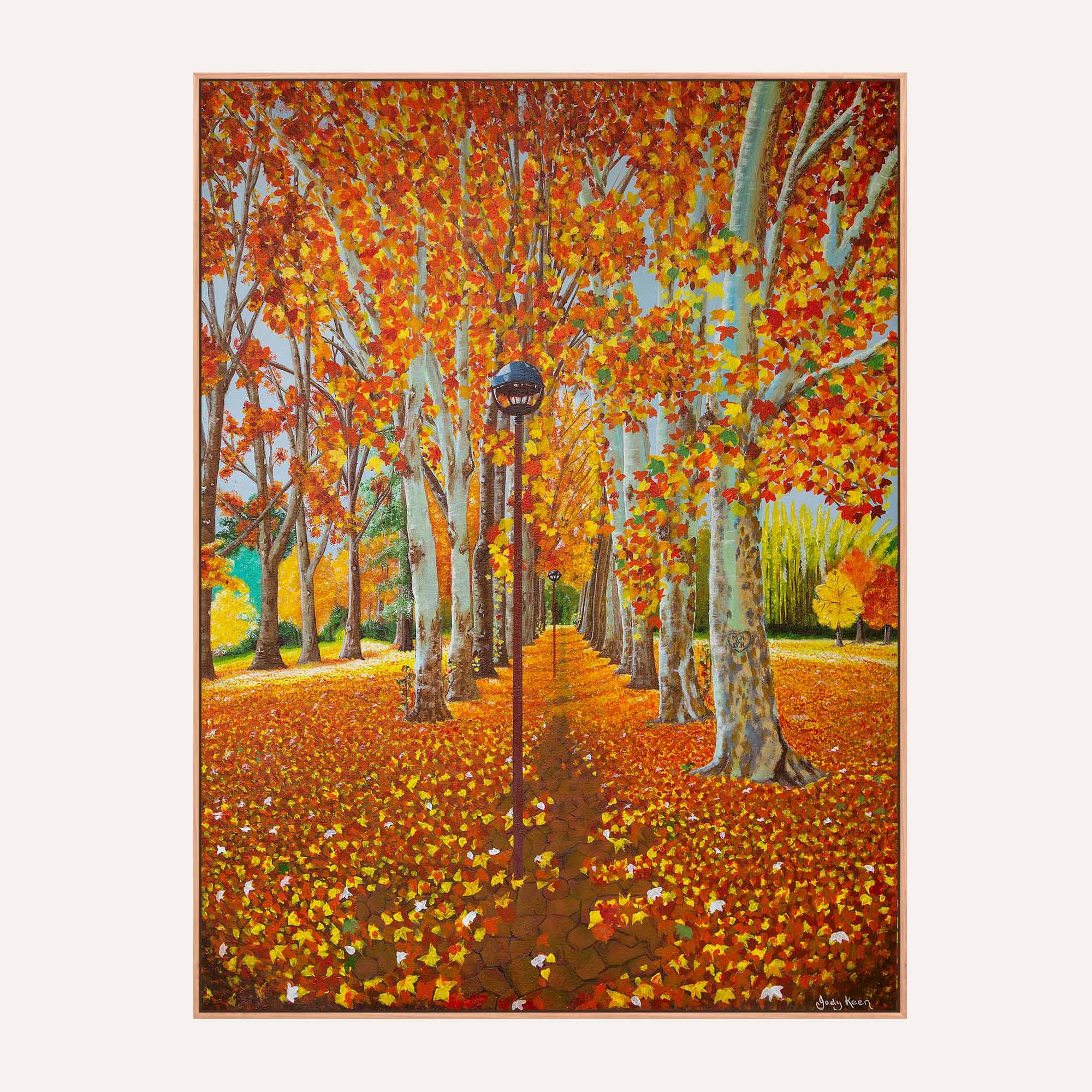 85. Autumn Trees Original