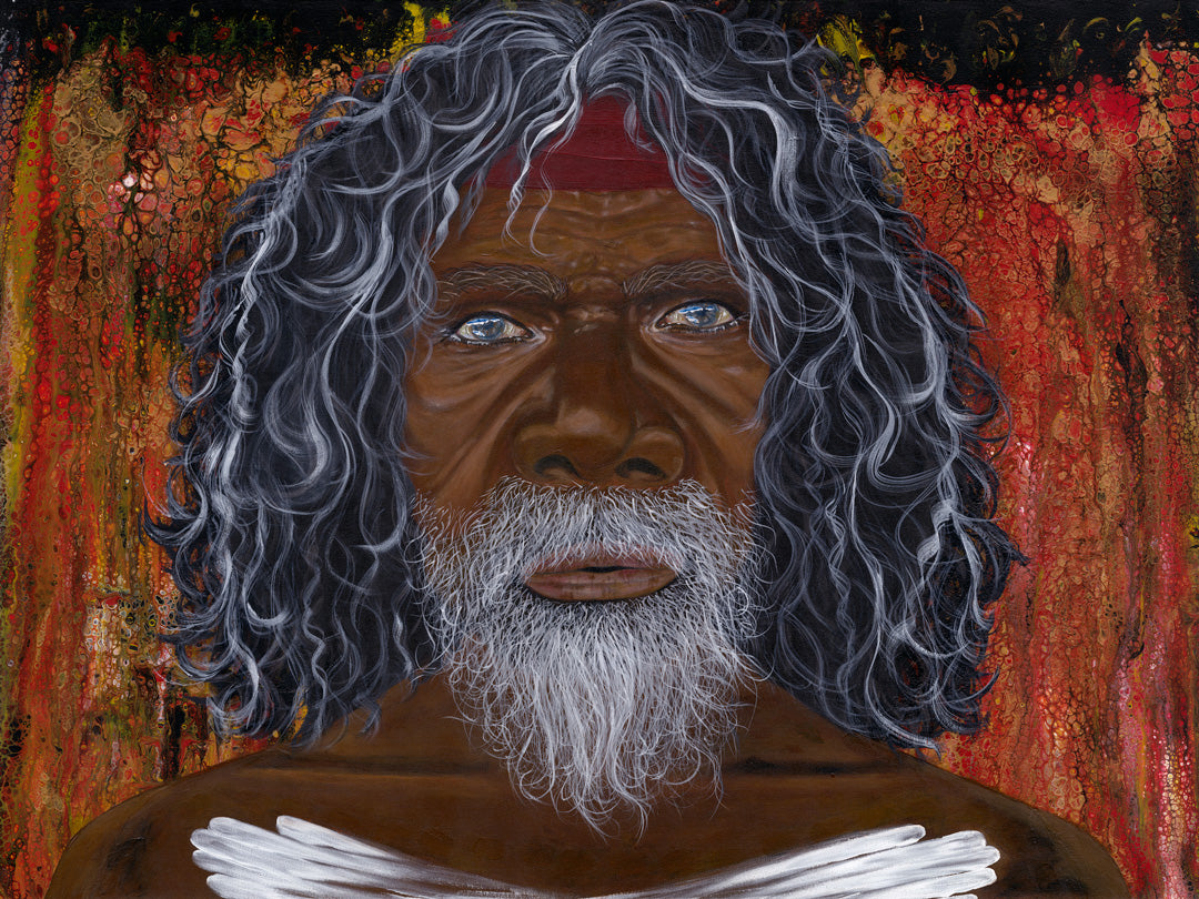 90. Aboriginal Man - David Gulpilil Original
